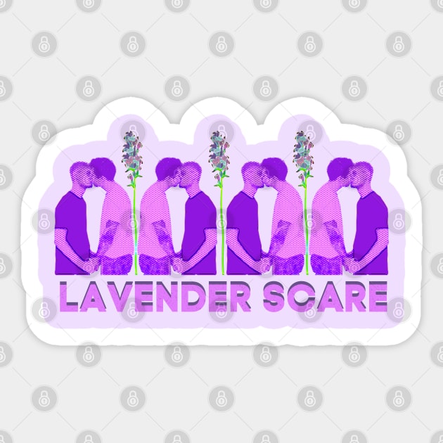 Lavender SCARE! Sticker by TJWDraws